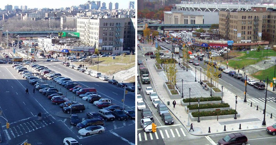 Lou Gehrig Plaza in Bronx, NY